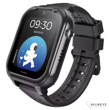 Smartwatch dziecięcy Garett Kids Essa GO 4G czarny zawieszany na szyję TikTok WhatsApp. Smartwatch dla dziecka  z Tiktokiem. Zegarek dla dziecka. Zegarek dziecięcy z możliwością dzwonienia. Smartwatch dziecięcy na prezent.1.webp